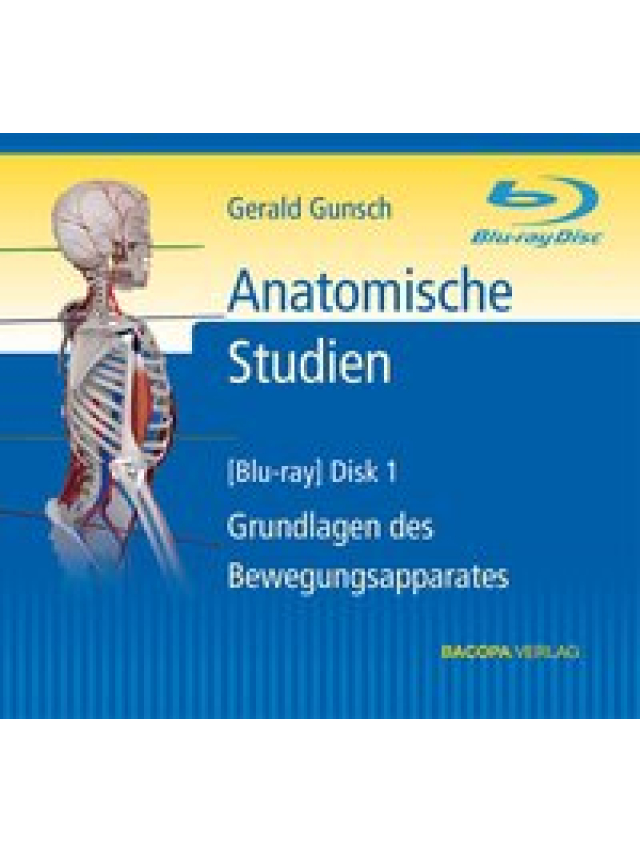 Anatomische Studien. Blu-ray in Full-HD (1920 1080p) Grundlagen des Bewegungsapparates